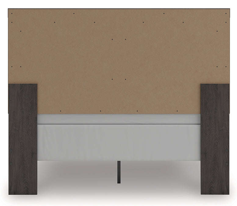 Prendonea Queen Bed back view
