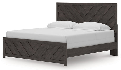 Prendonea King Panel Bed alternative angle