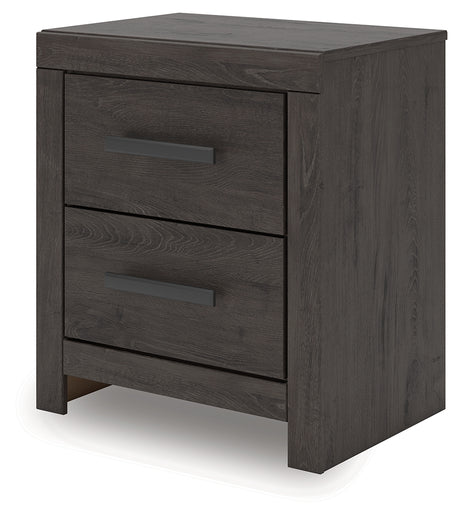 Prendonea Nightstand alternate angled side view