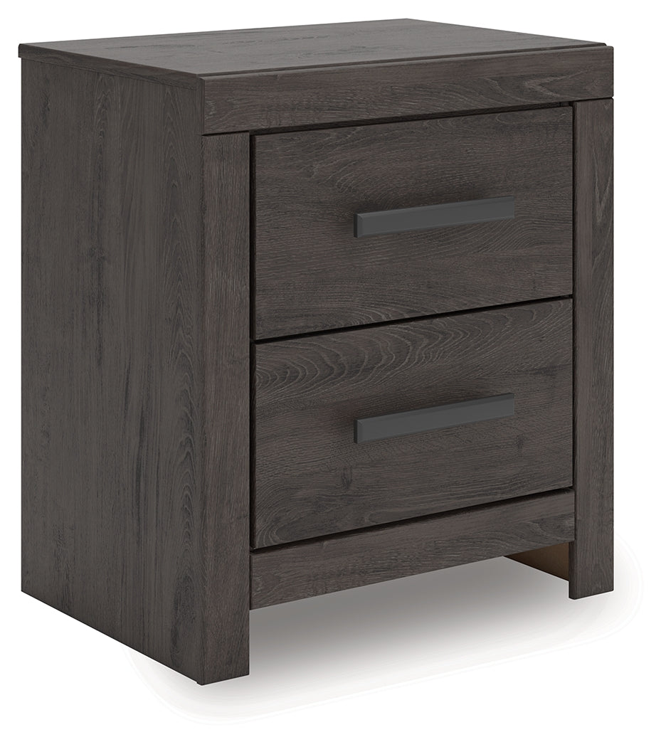 Prendonea Nightstand angled side view