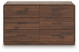 Fortlorn Dresser front view showing six drawers