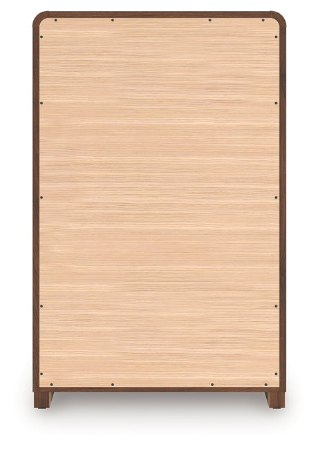 Back view of Fortlorn chest showing construction