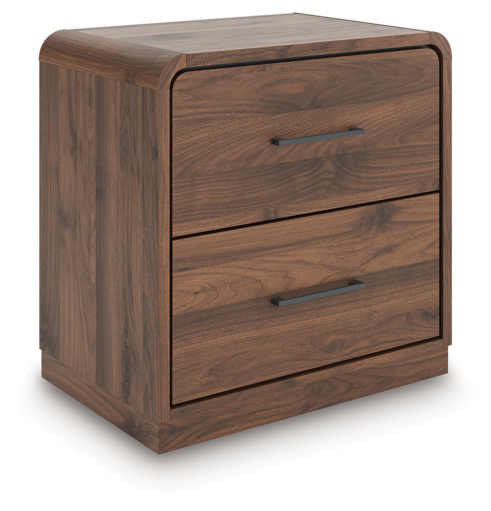 Fortlorn Nightstand angled view showing side profile