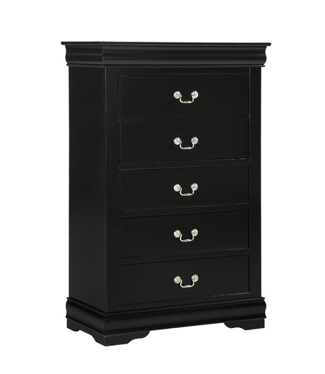 Louis Philip black chest front view