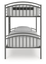 Close-up detail of ladder on Lanceburg bunk bed