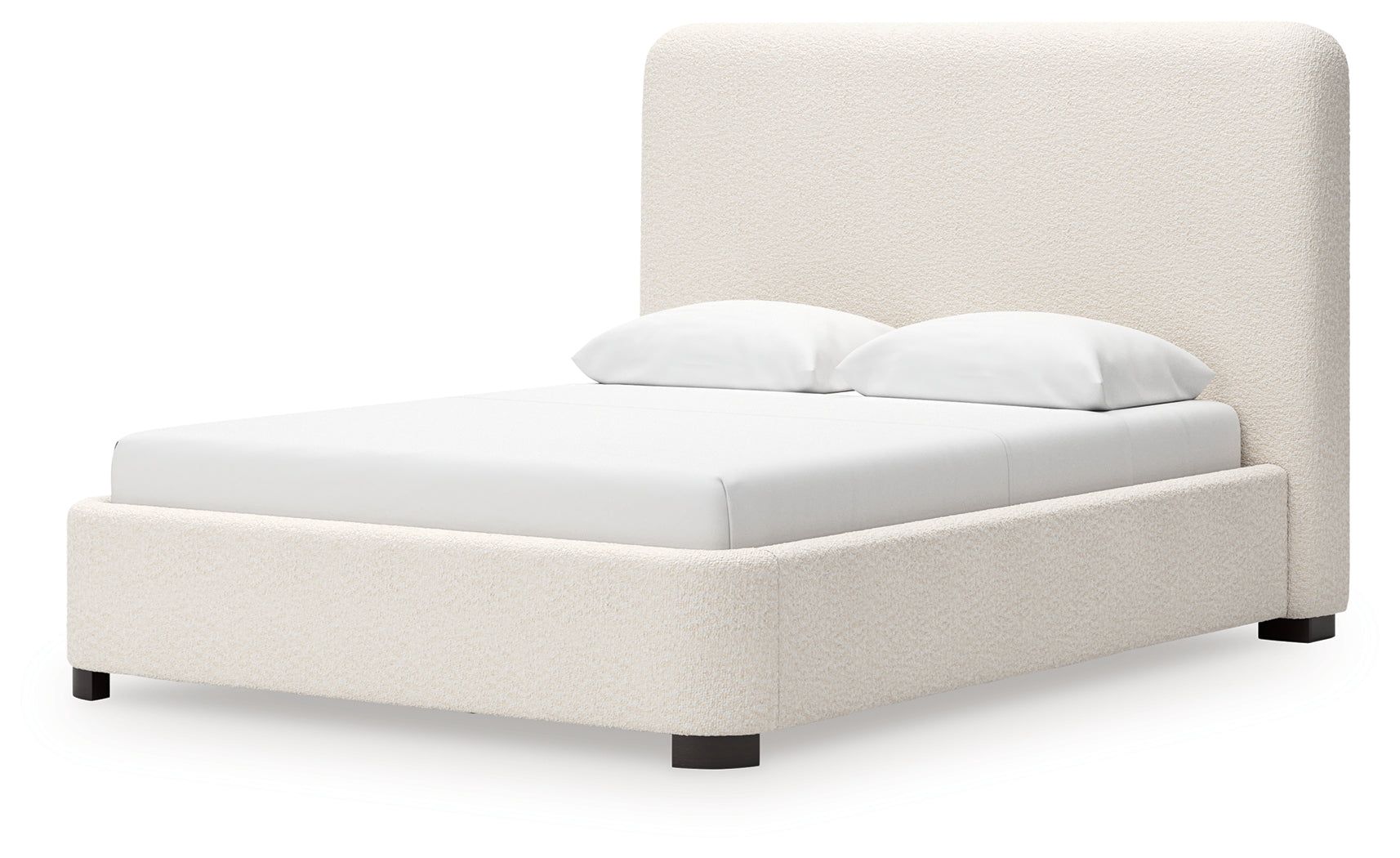 Brintstreet queen upholstered bed, footboard detail