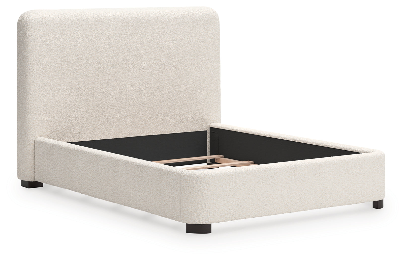 Brintstreet queen upholstered bed, headboard close-up