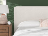 Brintstreet Beige Next-Gen DuraPella King Upholstered Bed front view