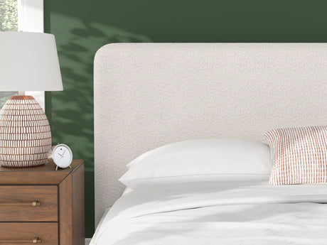 Brintstreet Beige Next-Gen DuraPella King Upholstered Bed front view