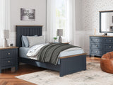 Landocken Twin Bed angled view