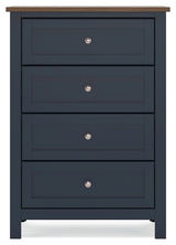 Back view of Landocken chest of drawers