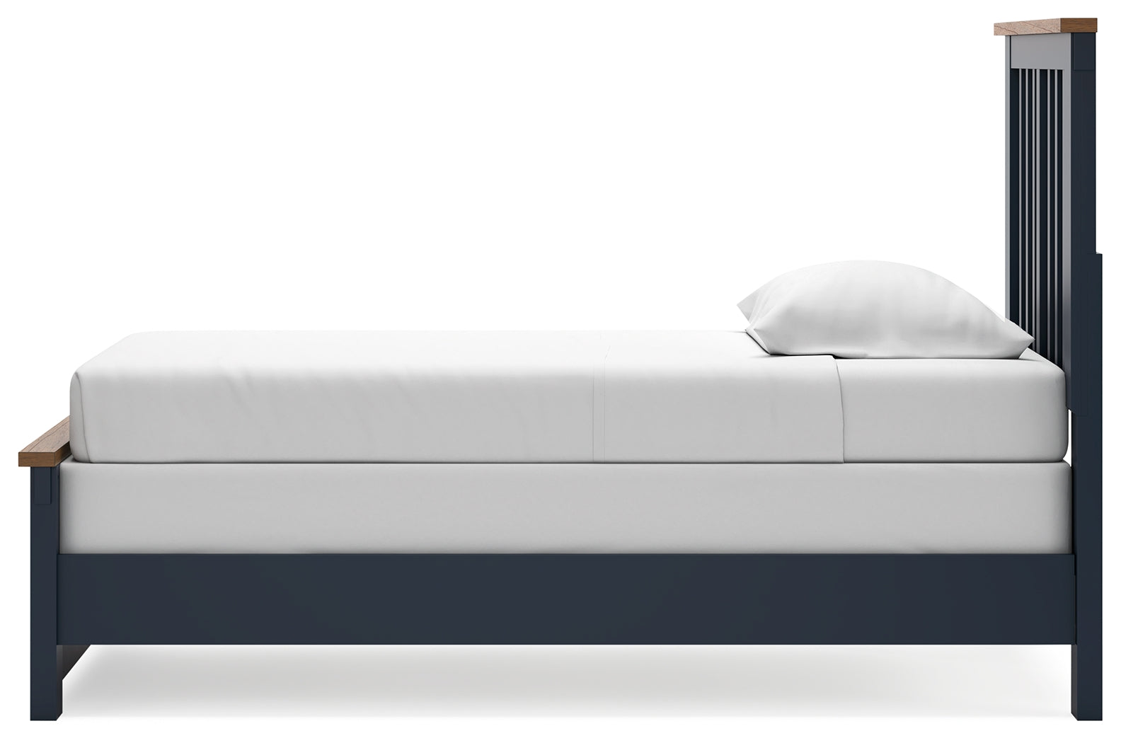 Landocken Twin Panel Bed assembled view