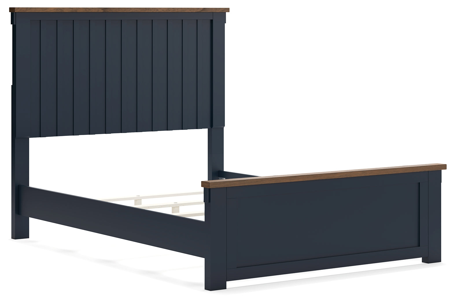 Landocken Full Panel Bed footboard detail