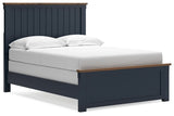 Landocken Full Panel Bed angled side view