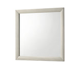 Emily chest with center glide drawers white finish
