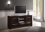 Emily Dark Cherry Modern Transitional Wood Queen Storage Bookcase Platform Bed - Ella Furniture