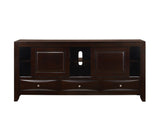 Emily Dark Cherry Modern Transitional Wood Queen Storage Bookcase Platform Bed - Ella Furniture