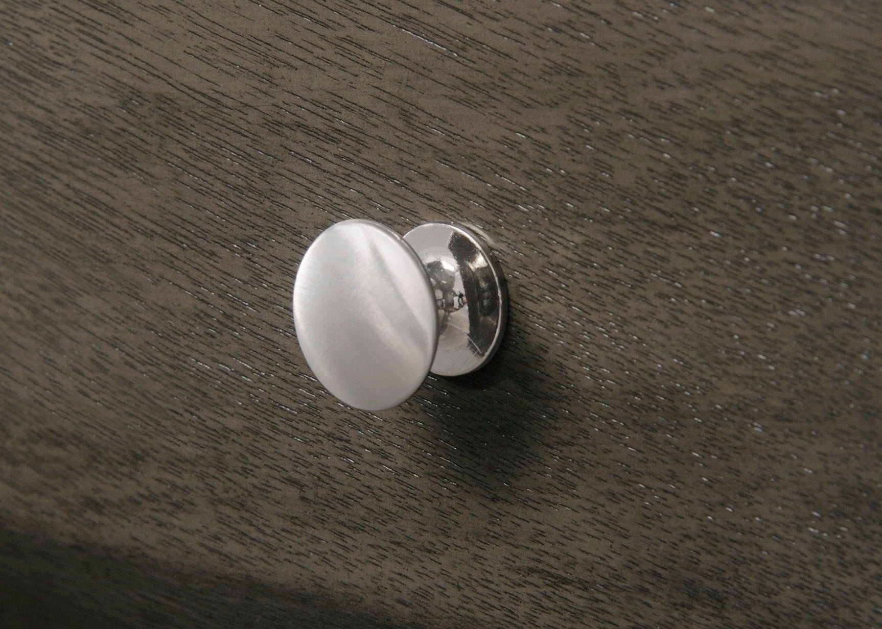 Top view of Emily nightstand showcasing surface and drawers