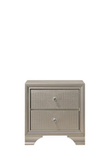 Lyssa dresser matching nightstand nearby