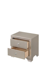 Lyssa Nightstand open shelf and top surface