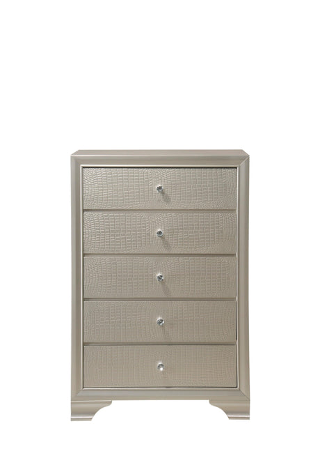 Lyssa dresser wood grain texture detail