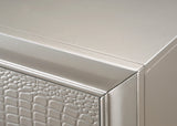 Lyssa Twin Bed LED lit headboard and footboard