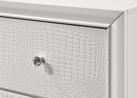 Top view of Lyssa Dresser with beveled edges