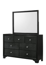 Micah Black Velvet Upholstered Tufted Twin Bed with LED Lighting