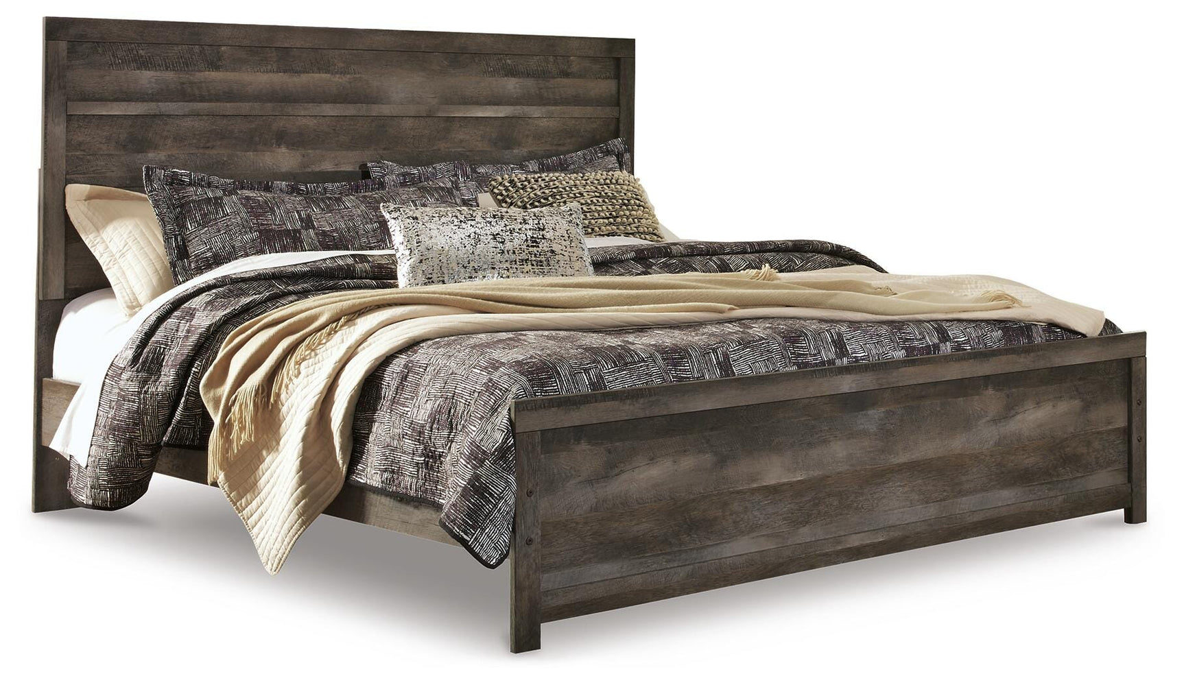 Wynnlow Gray Panel Bedroom Set view 12