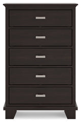 Top view showing finished wood surface and moulding
