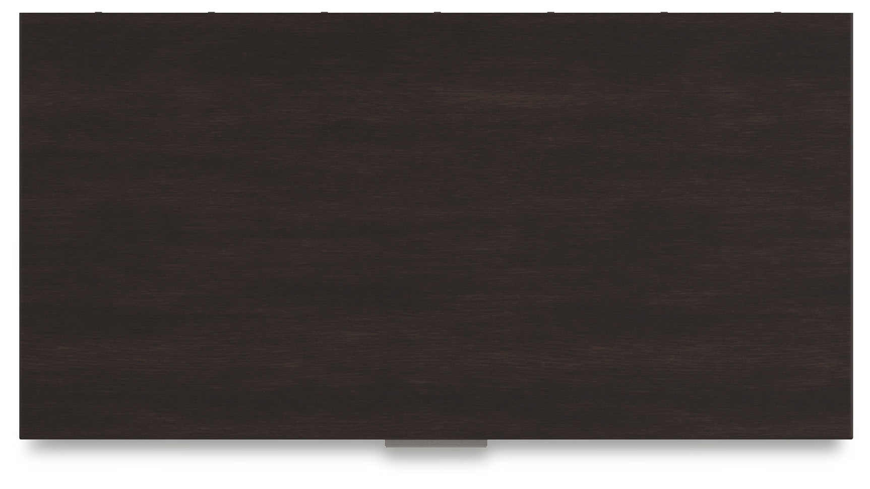 Covetown dark brown chest of drawers front view