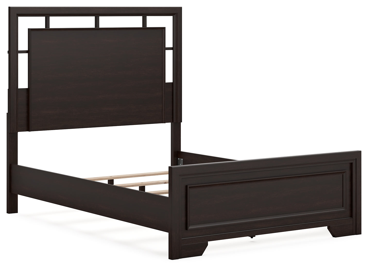 Covetown full size bed headboard close-up