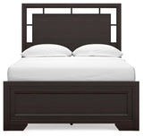 Covetown full panel bed side profile