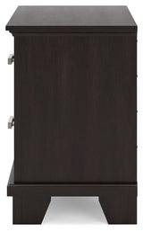 Covetown nightstand side alternate angle
