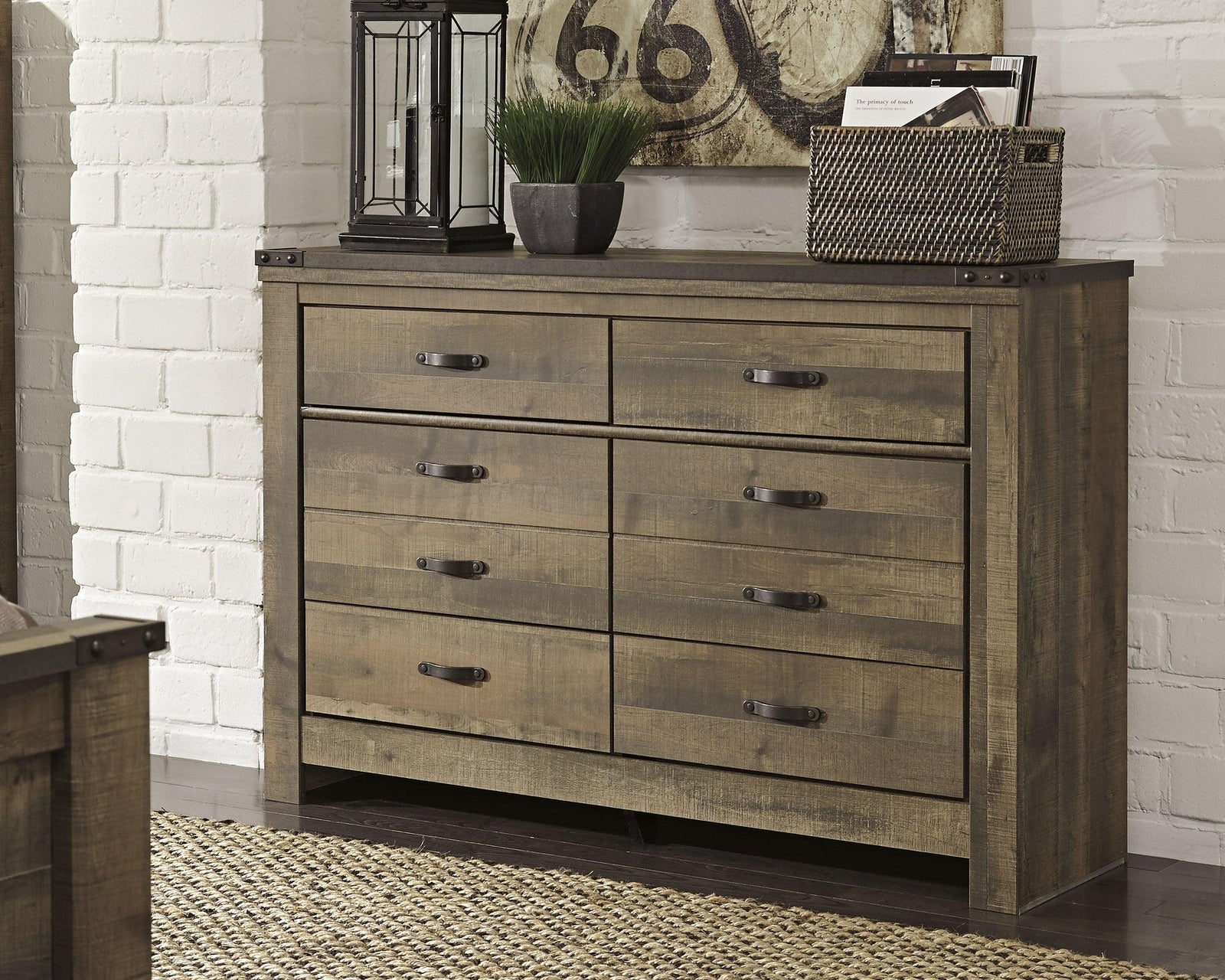 Trinell Brown Dresser - Ella Furniture