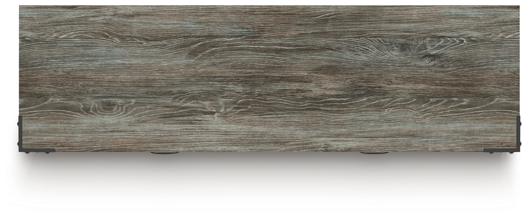 Frandern Gray Dresser top surface view