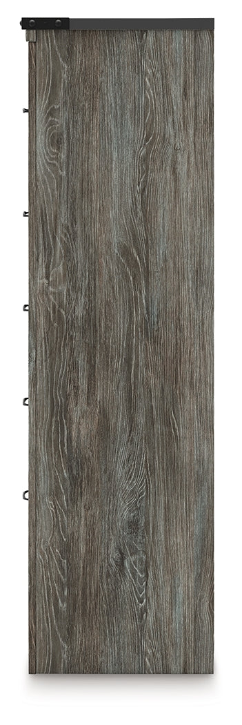 Frandern Gray Chest of Drawers