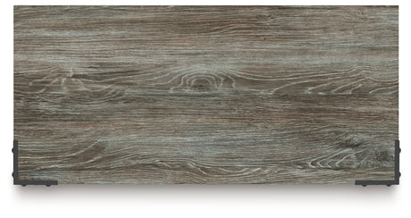 Top view of Frandern Gray Chest of Drawers