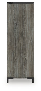 Frandern Dressing Chest angled with drawer view