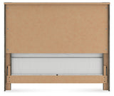 Rear view of Frandern Queen Panel Bed