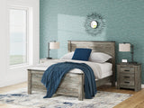 Frandern Queen Panel Bed bedroom setup view