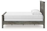 Side alternate angle showing bed rails