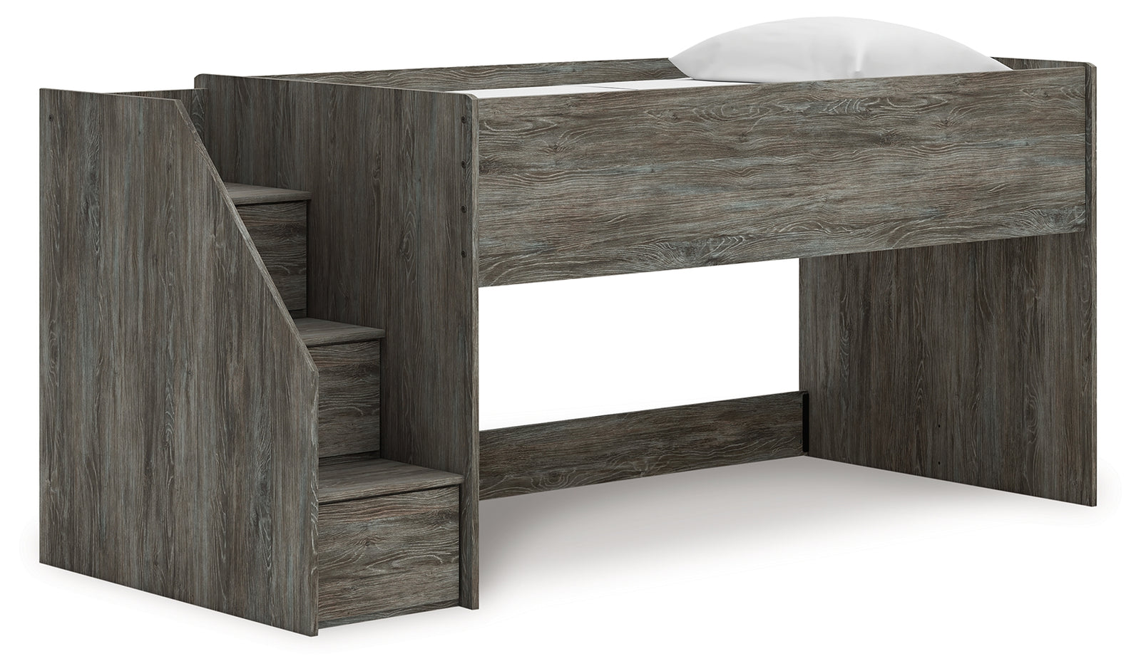 Frandern Gray Twin Loft Bed