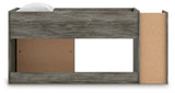 Frandern Twin Loft Bed rear view