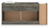 Frandern close-up of faux oak grain finish