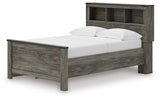 Close-up of nailhead accents on Frandern bed's headboard