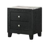 Main view of nightstand from Cadence Black Panel set