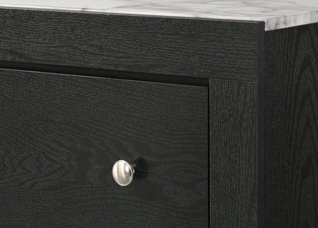 Cadence Dresser drawer detail with nickel knob
