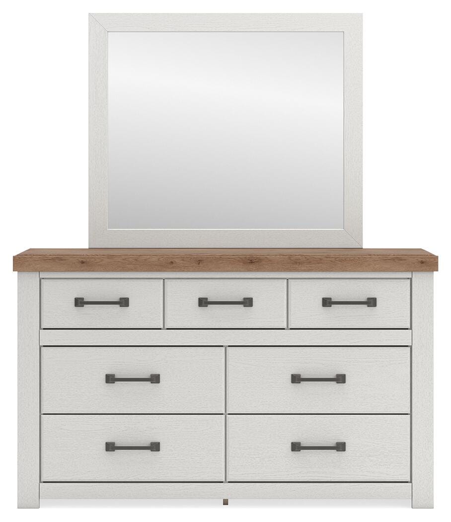 Savonport White/Brown Panel Bedroom Set view 19