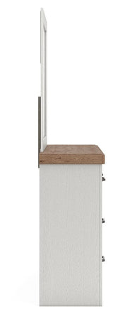 Savonport White/Brown Panel Storage Bedroom Set view 20